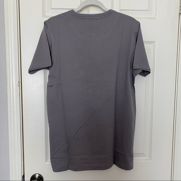 BNWT Roberto Cavalli Men's Graphic Gray Serpent Logo T-Shirt  L - Picture 4 of 8